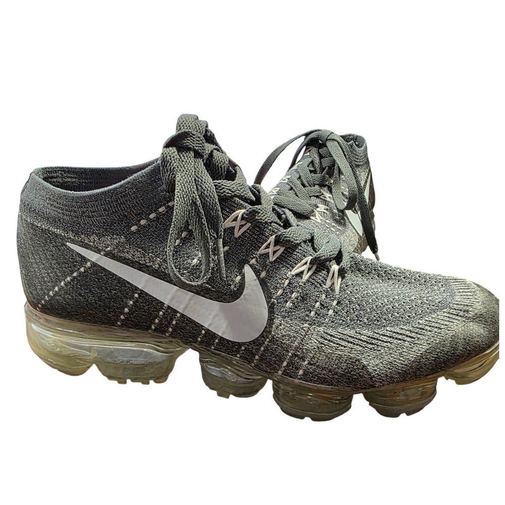 Nike Air VaporMax Flyknit 2 Men Gray Running Shoes Sneakers Size 7